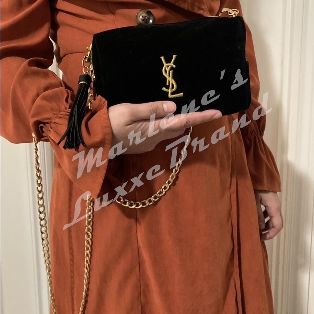 ✨SOLD✨ YSL Cosmetic MAKE UP bag Crossbody Bag 📣💥📢 - Picture 7 of 12